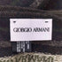 ジョルジオアルマーニ Giorgio Armani ロゴ刺繍 レーヨン混 ウールマフラー メンズ