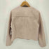 ザラ ZARA スナップボタン クロップド ノーカラージャケット レディース import:XS