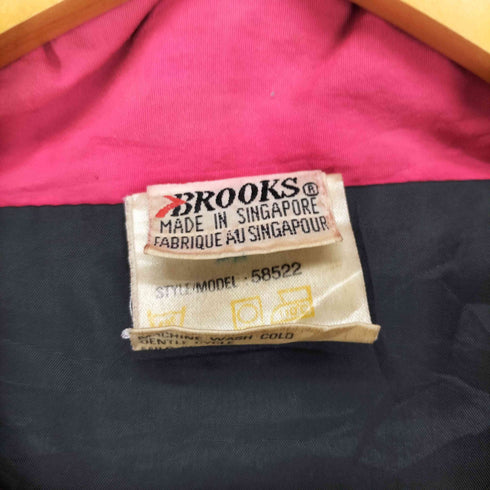 BROOKS ナイロンジップアップジャケット メンズ