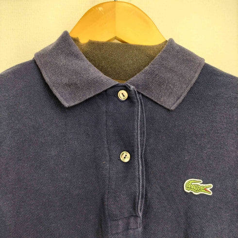 ラコステ LACOSTE フロントロゴ ポロロングワンピース レディース JPN:38
