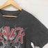 SLAYER バンド プリント クルーネック 半袖Tシャツ カットソー メンズ M