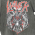 SLAYER バンド プリント クルーネック 半袖Tシャツ カットソー メンズ M