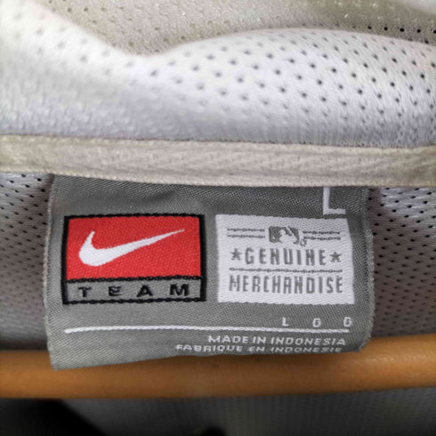 ナイキチーム NIKE TEAM チームロゴ刺繍 ナイロン アノラックジャケット メンズ L