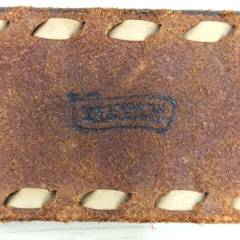 USA製 デザインレザーベルト メンズ 38