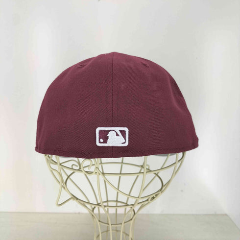 ニューエラ NEW ERA 59FIFTY チームロゴ刺繍6パネルキャップ つば裏グレー メンズ 7 1/4