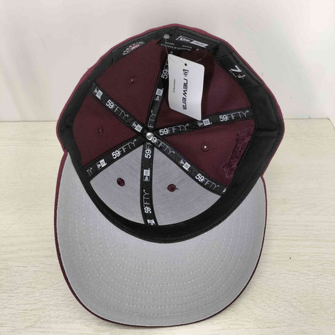 ニューエラ NEW ERA 59FIFTY チームロゴ刺繍6パネルキャップ つば裏グレー メンズ 7 1/4