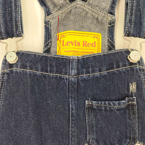 リーバイスレッド Levis RED LOOSE OVERALL コットンヘンプデニム レディース M