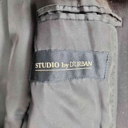 スタジオバイダーバン STUDIO by DURBAN カシミヤ100% ステンカラーロングコート メンズ JPN:XL