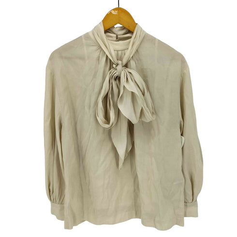 ミラオーウェン Mila Owen 24aw 2Way ボウタイ付き ブラウス レディース 0