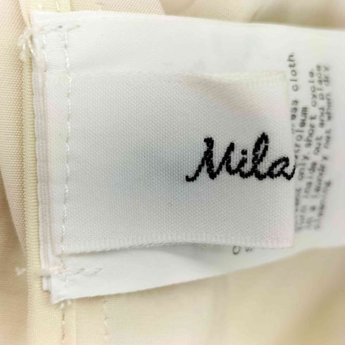 ミラオーウェン Mila Owen 24aw 2Way ボウタイ付き ブラウス レディース 0