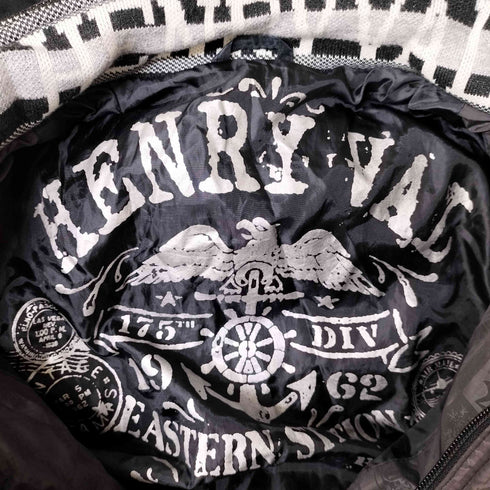 HENRY VAL 総柄 ダウンジャケット メンズ JPN:M