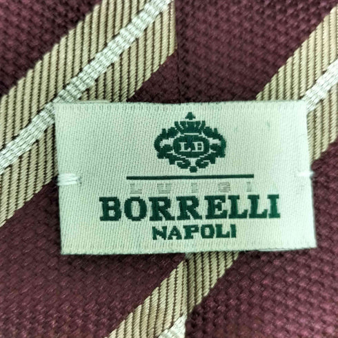 ルイジボレッリ LUIGI BORRELLI ストライプ ネクタイ メンズ