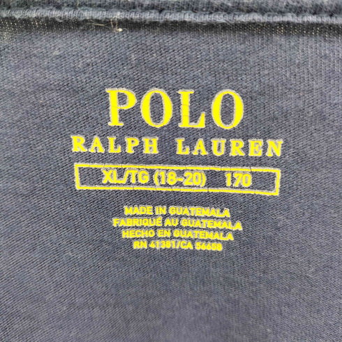 ポロラルフローレン POLO RALPH LAUREN ロゴワッペン 長袖 Tシャツ メンズ import:XL