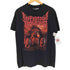 Fat Tub of Lard Records プリント クルーネック 半袖Tシャツ カットソー メンズ L