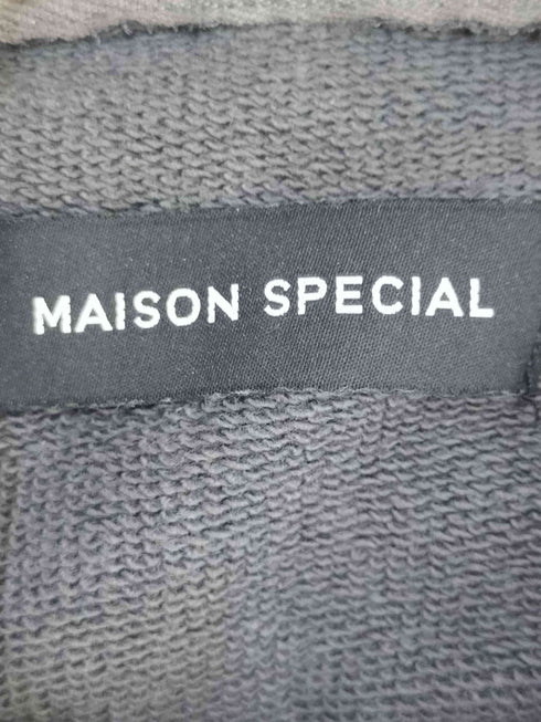 メゾンスペシャル MAISON SPECIAL Front Zip Short Hoodie レディース FREE