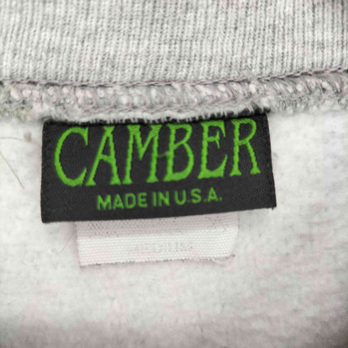 キャンバー CAMBER USA製 サイドパネル スウェット トレーナー メンズ M