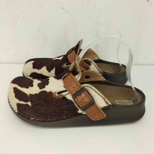 ビルケンシュトック BIRKENSTOCK footprints Boston cow ハラコ レディース JPN:24.5