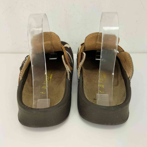 ビルケンシュトック BIRKENSTOCK footprints Boston cow ハラコ レディース JPN:24.5
