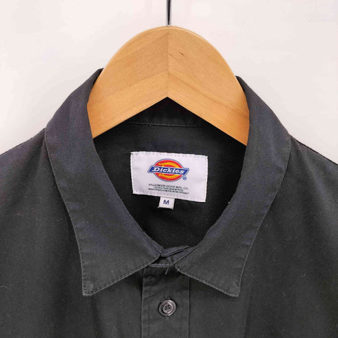 ディッキーズ Dickies T/C TCツイル ロゴパッチ ビッグポケット S/S ワークシャツ メンズ import:M