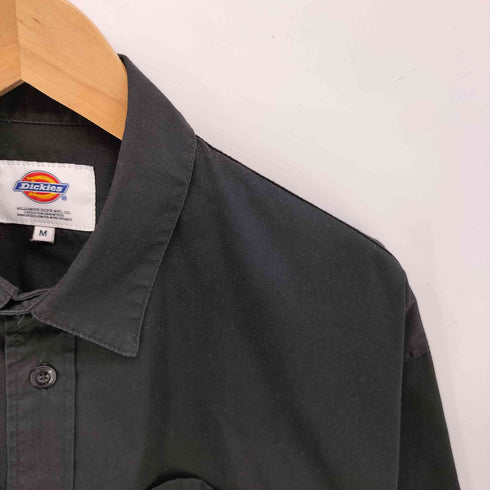 ディッキーズ Dickies T/C TCツイル ロゴパッチ ビッグポケット S/S ワークシャツ メンズ import:M