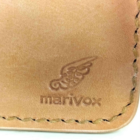 MARIVOX レザーカービング カードケース レディース