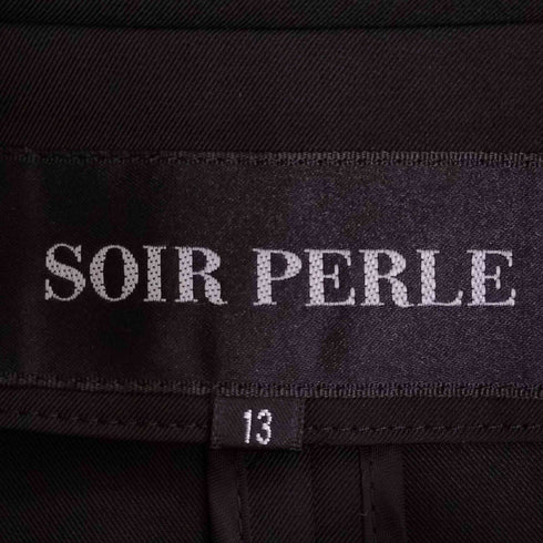 SOIR PERLE 比翼 スタンドカラーコート レディース 13