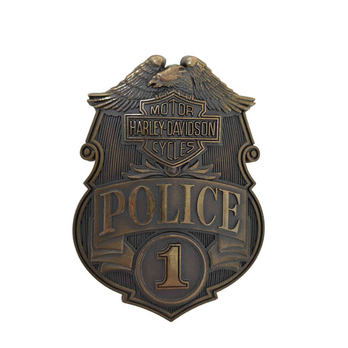 ハーレーダビッドソン HARLEY-DAVIDSON POLICE バックル メンズ