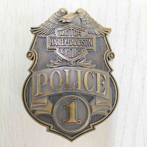 ハーレーダビッドソン HARLEY-DAVIDSON POLICE バックル メンズ
