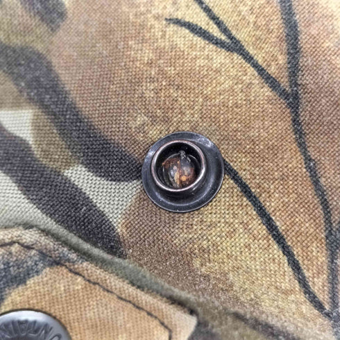 GANDER MOUNTAIN 90S USA製 KELLY COUPER TRU-LEAF CAMOUFLAGE リアルツリー ナイロン パンツ メンズ JPN:M