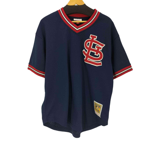ミッチェルアンドネス mitchell&ness COOPERSTOWN COLLECTION ベースボールシャツ メンズ import:XL