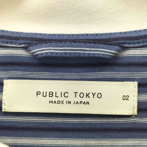 パブリックトウキョウ PUBLIC TOKYO ビューティーコットンコードポロ メンズ 02