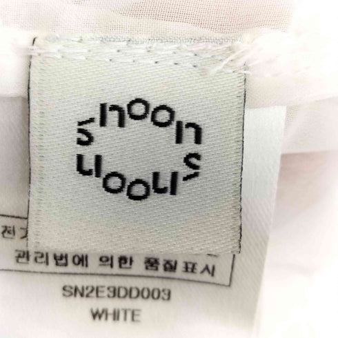 Sinoon シアー ティアード フリル フラワー刺繍レース キャミソール レディース FREE
