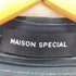 メゾンスペシャル MAISON SPECIAL Tuck Stripe Short Shirt レディース FREE