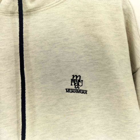 MUAH MUAH STITCH COMBIE HOODIE street レディース FREE