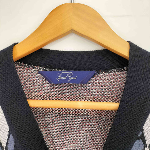 SPECIAL GUEST K.K. 23SS SG argyle cardigan メンズ JPN:L