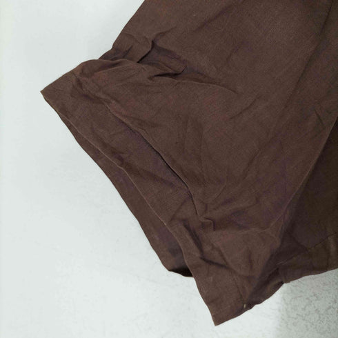 100%リネン オープンカラーシャツ メンズ import:XL