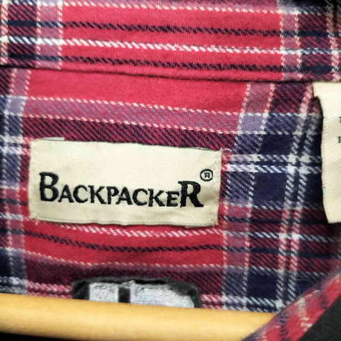 BACKPACKER 裏チェック ワークジャケット メンズ JPN:XL