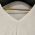 アニエスベー agnes b. PARIS コットン 無地 Vネック 半袖 Tシャツ カットソー レディース JPN:2
