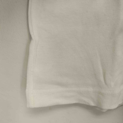 アニエスベー agnes b. PARIS コットン 無地 Vネック 半袖 Tシャツ カットソー レディース JPN:2