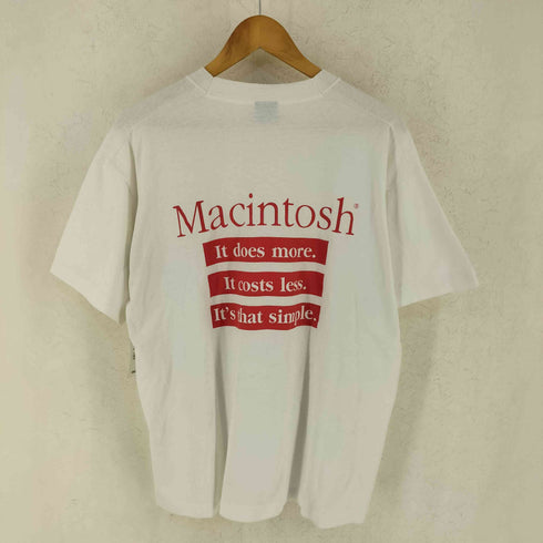 フルーツオブザルーム FRUIT OF THE LOOM 90s USA製 企業 プリント Tシャツ メンズ XL
