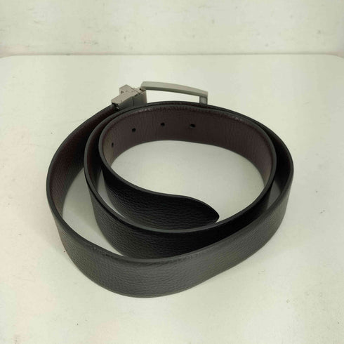ボス BOSS GRAINED ITALIAN LEATHER LOGO KEEPER リバーシブル ベルト メンズ