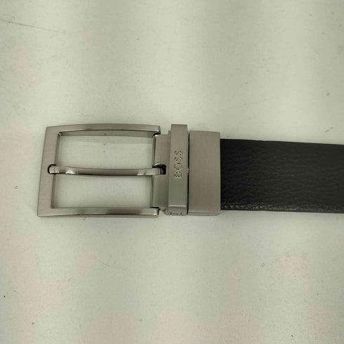 ボス BOSS GRAINED ITALIAN LEATHER LOGO KEEPER リバーシブル ベルト メンズ