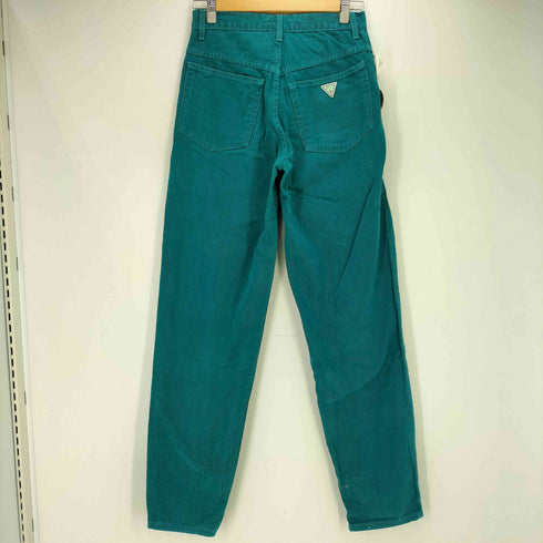 ゲスジョージズマルシアーノ GUESS BY GEORGES MARCIANO 90S USA製 バックワッペン ハイウエスト デニムパンツ メンズ US:28-29