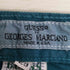 ゲスジョージズマルシアーノ GUESS BY GEORGES MARCIANO 90S USA製 バックワッペン ハイウエスト デニムパンツ メンズ US:28-29