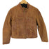 ジェイクルー J.CREW LAMB LEATHER クロップド シングルライダースジャケット レディース S