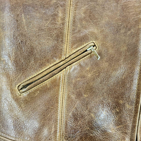 ジェイクルー J.CREW LAMB LEATHER クロップド シングルライダースジャケット レディース S