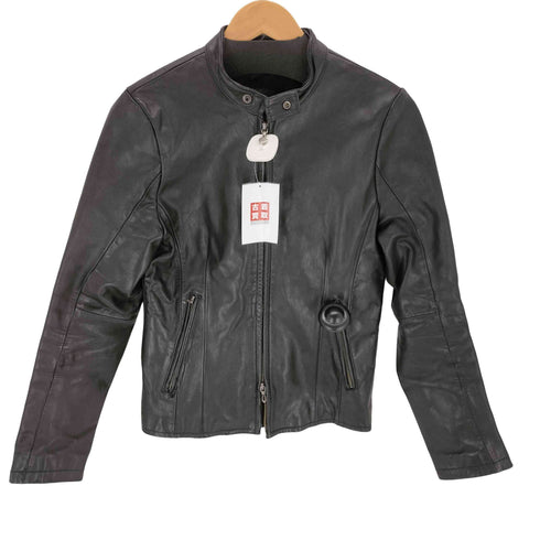ゴスタールジフーガ GOSTAR DE FUGA HORSE LEATHER ホースレザーシングルライダースジャケット Y2K メンズ 44