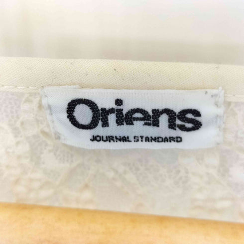 ジャーナルスタンダード JOURNAL STANDARD 24ss Oriens ドローストリング レースブラウス レディース FREE