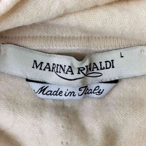 マリナリナルディ marina rinaldi イタリア製 ウール カシミヤ アーガイル ニット べスト レディース import:L