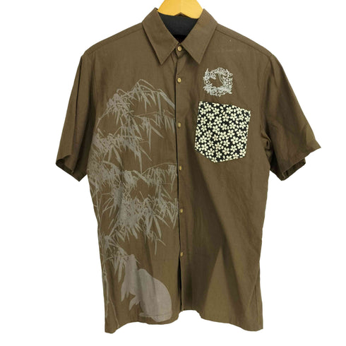ドロボウニッキ 泥棒日記 総柄 S/S シャツ メンズ JPN:M